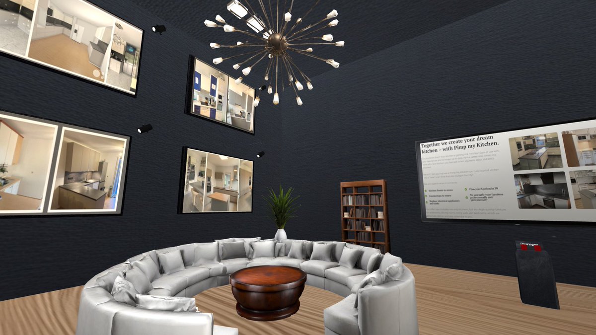 GKlimenkoXR's tweet photo. 🌃🥽Step into the Future of Kitchen Selling with this new Metaverse VR World! 🌟 👨‍🍳

I’m thrilled to share this new professional, stylish, and interactive VR space I created in Horizon Worlds for a customer in Austria, called “Pimp my Kitchen”. 🇦🇹🍳 https://t.co/gsCf45wAgj