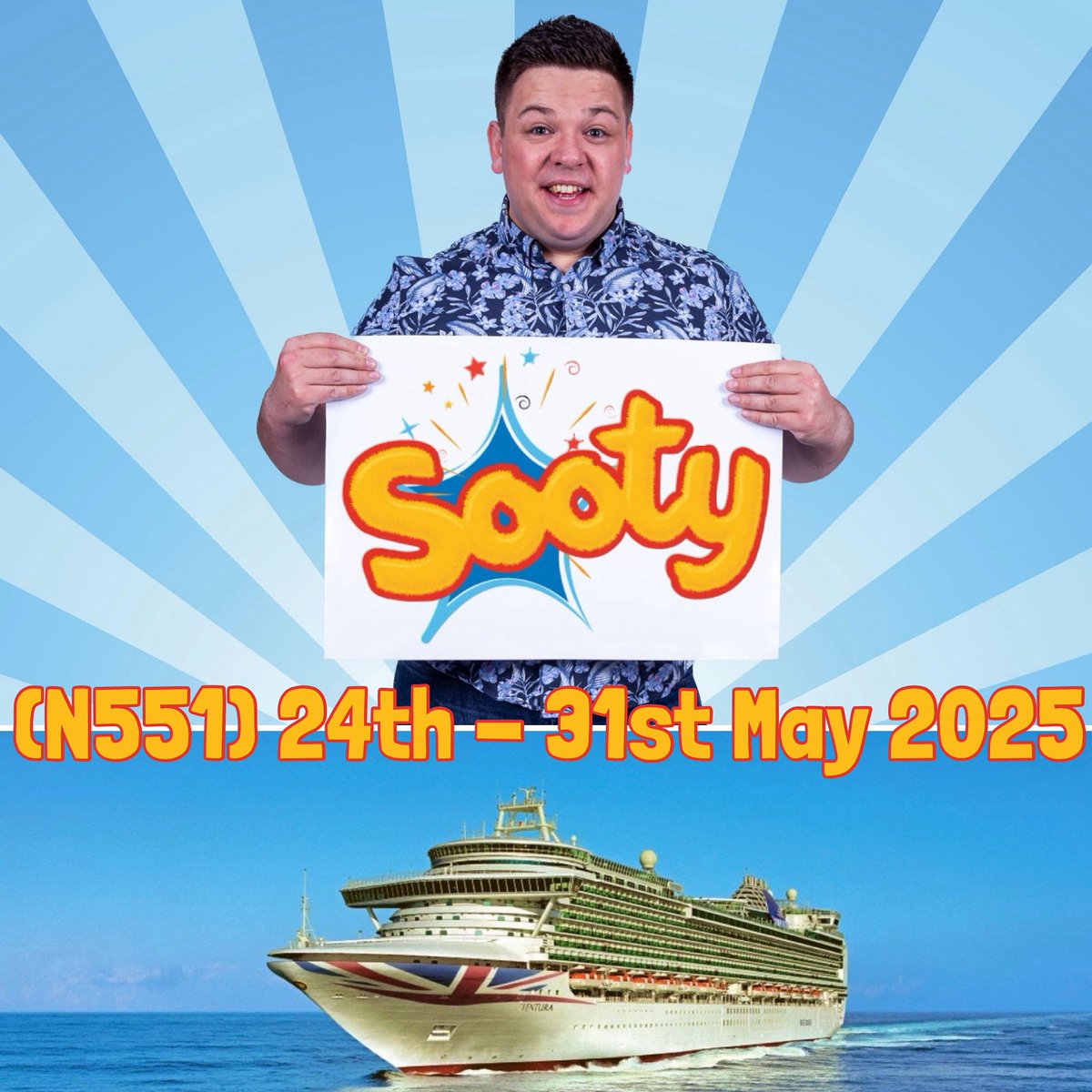George Akid (@georgeakid) on Twitter photo Are you ready? <a href="/Sootyandco/">The Sooty Show</a> are back onboard <a href="/pandocruises/">P&O Cruises</a>! ๐ณ๏ธ
Catch us during N511 Ventura for a week of fun, laughter and a little bit of magic! ๐ช
See you there! ๐
<a href="/roseeventsltd/">Rose Events Ltd</a>
#sooty #sootyandsweep #thesootyshow #izzywizzy #magic #performer #entertainment Are you ready? <a href="/Sootyandco/">The Sooty Show</a> are back onboard <a href="/pandocruises/">P&O Cruises</a>! ๐ณ๏ธ
Catch us during N511 Ventura for a week of fun, laughter and a little bit of magic! ๐ช
See you there! ๐
<a href="/roseeventsltd/">Rose Events Ltd</a>
#sooty #sootyandsweep #thesootyshow #izzywizzy #magic #performer #entertainment