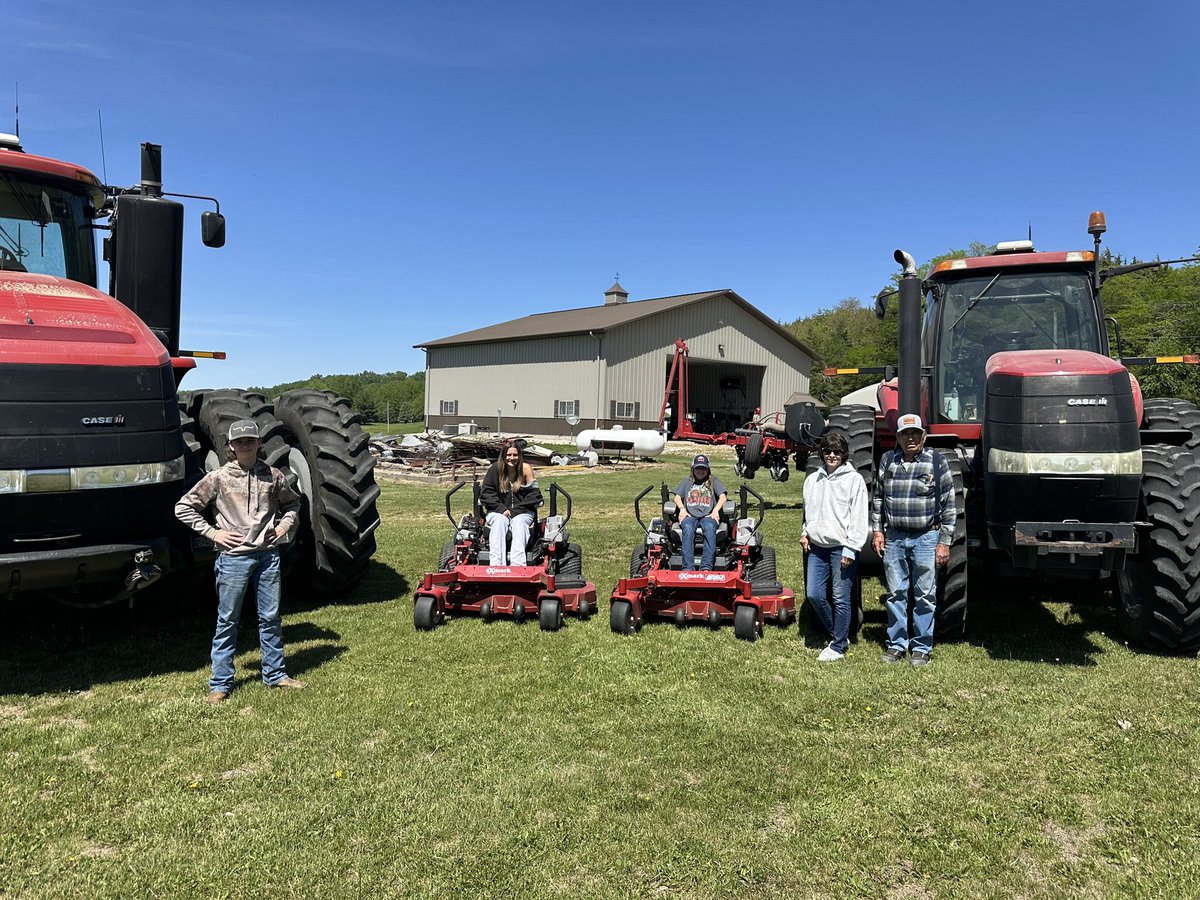 My folks officially wrapped up their 51st planting season!  It’s fun watching my kids take on more and more responsibilities and really cool that they get taught by two very passionate farmers!