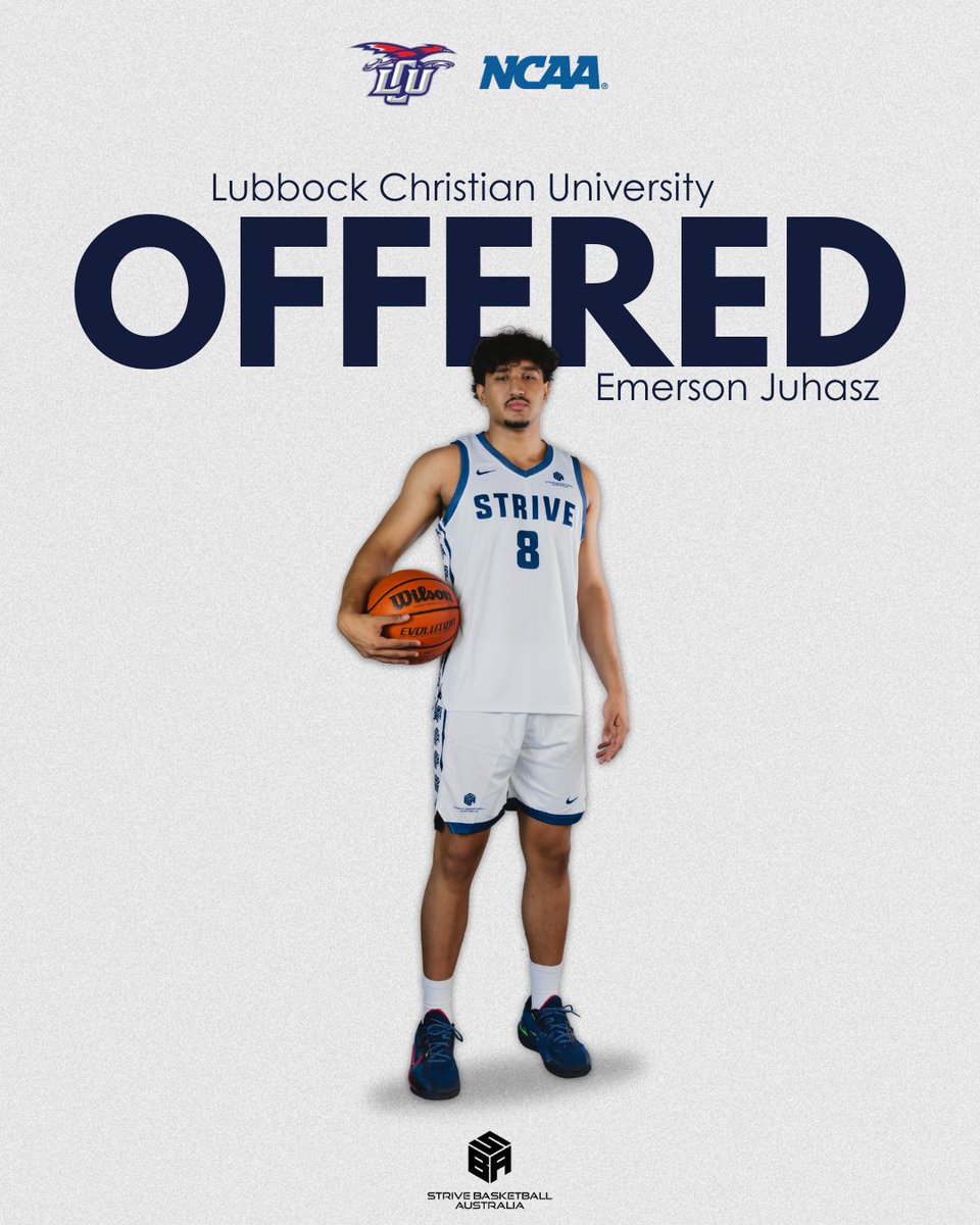 Strive Basketball Australia (@strivebballaus) on Twitter photo Offer Alert ๐ Lubbock Christian sees it.
<a href="/EmersonJuhasz/">Emerson Juhasz ๐ฆ๐บ</a> โan elite three-level scorer - is officially on their radar. ๐ฆ๐บ Offer Alert ๐ Lubbock Christian sees it.
<a href="/EmersonJuhasz/">Emerson Juhasz ๐ฆ๐บ</a> โan elite three-level scorer - is officially on their radar. ๐ฆ๐บ