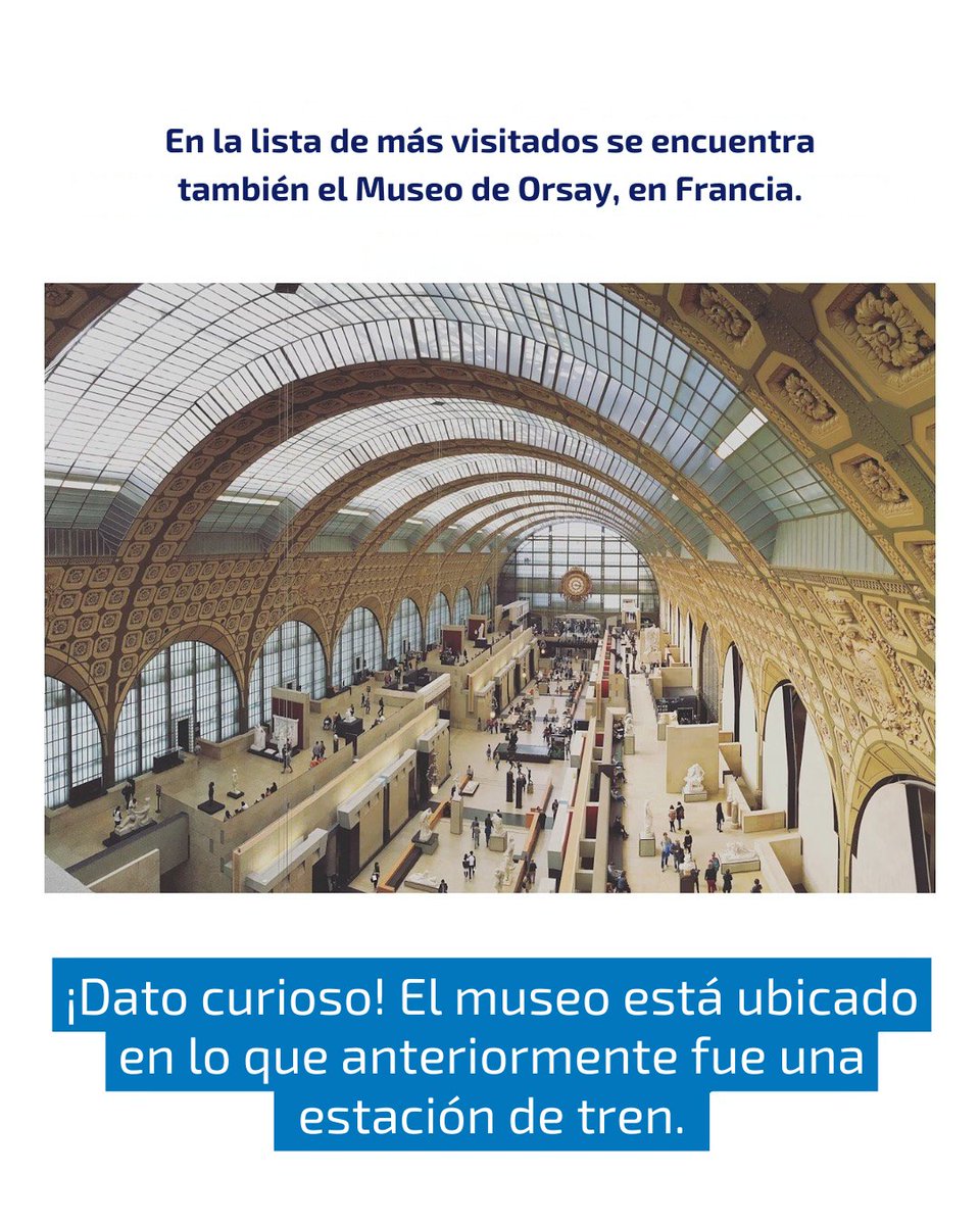 UEenPanama's tweet image. En mayo celebramos Europa… ¡y también su arte!
Este #DíaInternacionalDeLosMuseos, recorremos algunos de los museos 🏛️ de la UE más visitados del mundo.
🖼️ Los museos nos conectan con otras partes del mundo, enriquecen las culturas y el entendimiento mutuo.