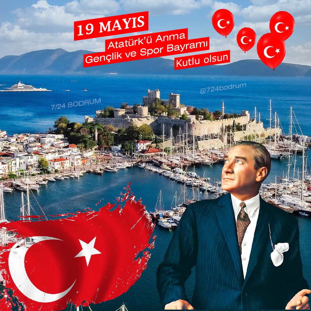 🇹🇷 19 Mayıs Atatürk'ü Anma Gençlik ve Spor Bayramımız kutlu olsun 🇹🇷