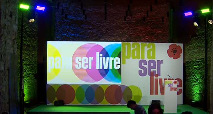 Livre apaga ecrãs das televisões assim que Ventura começa a falar.

Siga em direto e ao minuto em bit.ly/4mnrHkJ
