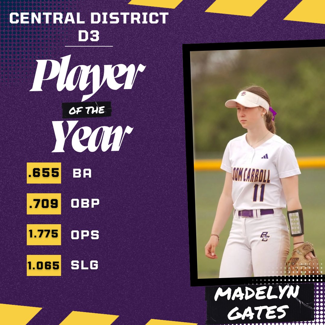 Madelyn with the trifecta!