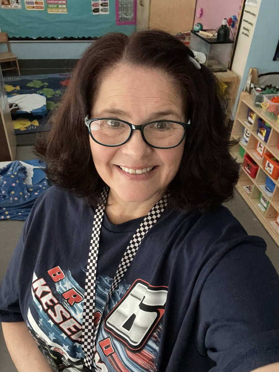 McGuireSuzette's tweet photo. Repping my Fave at Work! All my Co-Teachers & Students know what a Huge @NASCAR @keselowski @RFKracing Fan I Am! They think itβs the Coolest! So Hereβs to You & the #6Crew BK!! You Got This!! #AllStarRace #BK6AllDayEveryDay π°πΊπΈπ π ππ https://t.co/RQYVl5JiF6