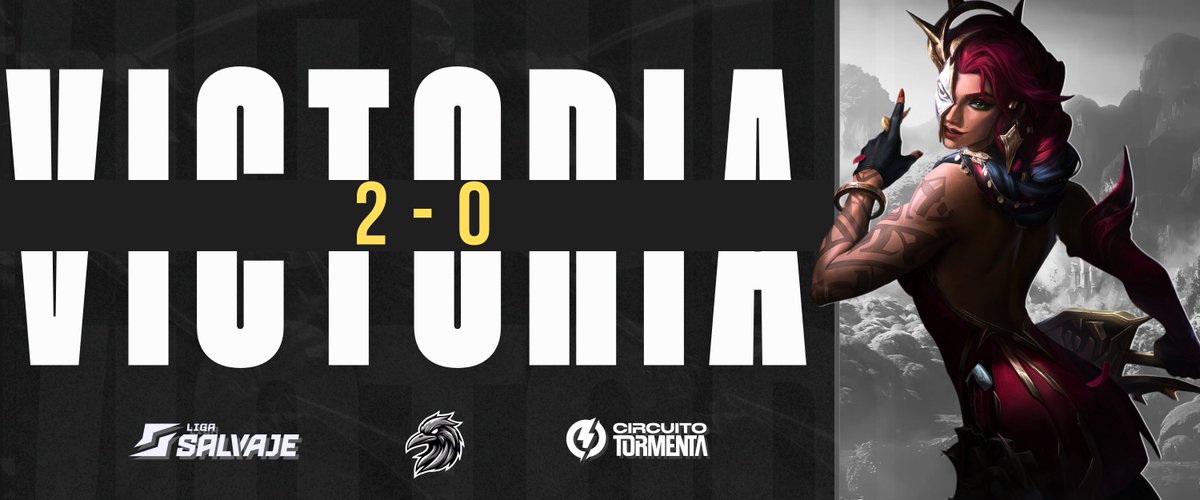 🇪🇸 ❝ 𝐕𝐈𝐂𝐓𝐎𝐑𝐈𝐀 | 𝐌𝐂𝐖 𝐕𝐒 𝐓𝐇 ❞

Murder of Crows se estrena en su primera Liga Salvaje con un 2-0 en el marcador, frente a Team Hueso.
GGs 🖤

Si te lo has perdido, en el primer comentario os dejamos el link al partido 😋

#mcw #jointhemurder <a href="/SomosLaTormenta/">Circuito Tormenta</a>