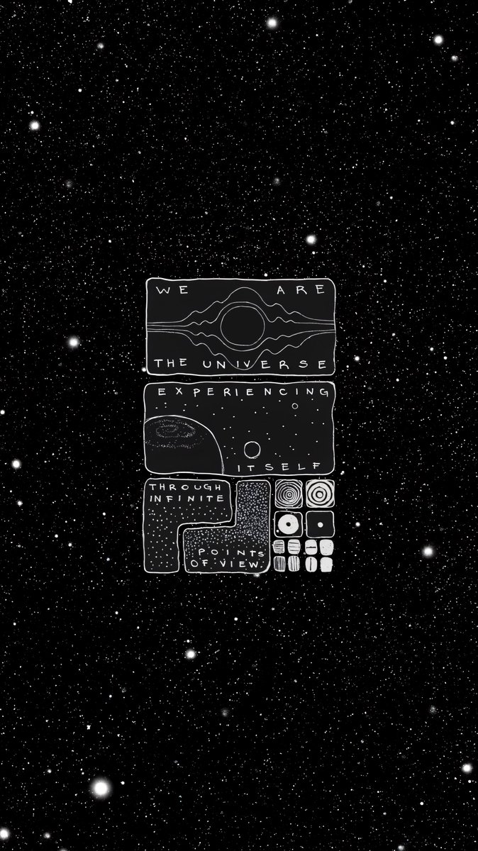 aestheticsguyy's tweet photo. We are the universe 4K ✨ https://t.co/MXDyqIYxeh