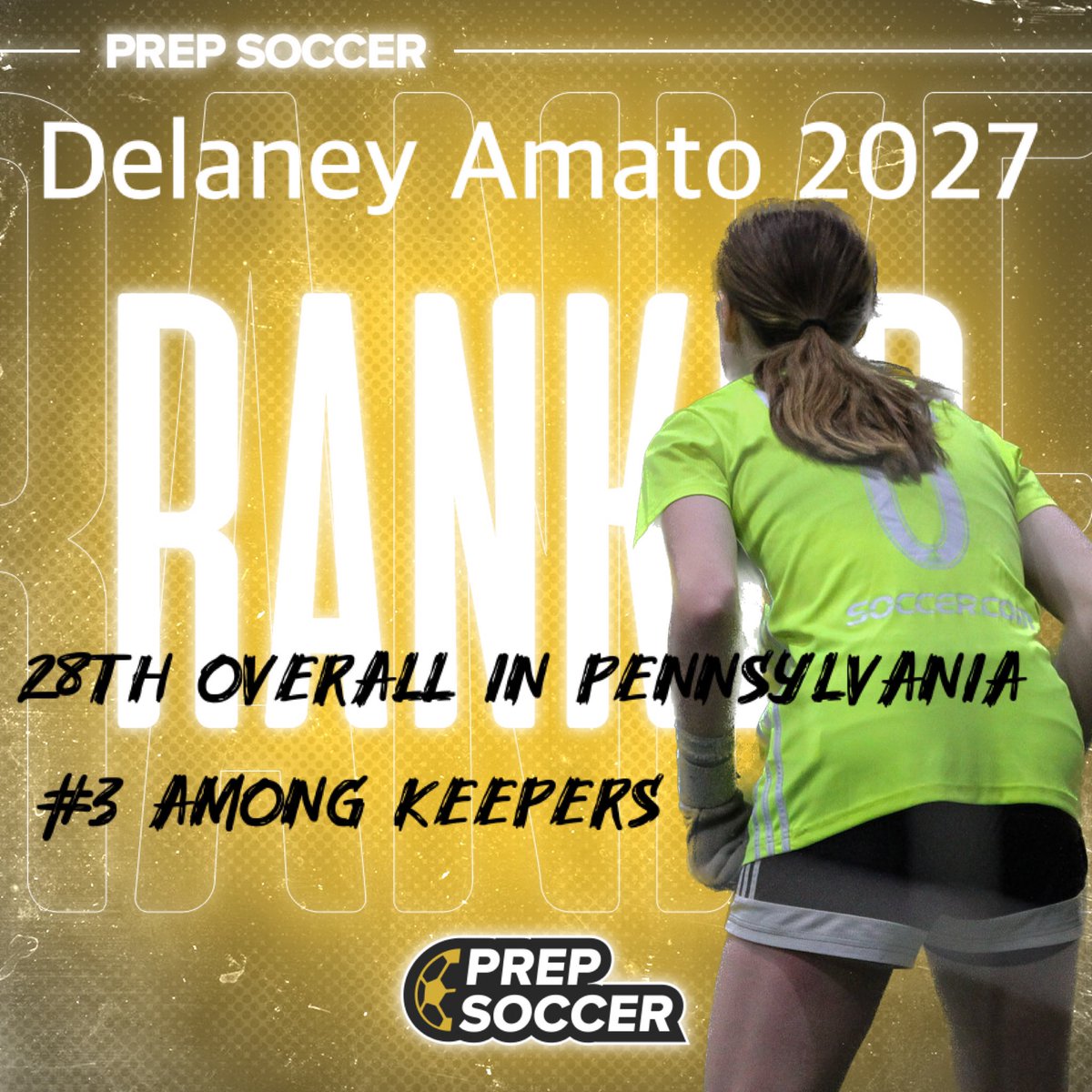 Delaney Amato (@amatodelaney) on Twitter photo Thank you <a href="/PrepSoccer/">Prep Soccer ⚽️</a> for the recognition and to my coaches and teammates for pushing me to keep getting better.
<a href="/BeadlingSoccer/">Beadling Soccer Club</a> <a href="/Beadling2009GA/">Beadling 2009 Girls Academy Team</a> <a href="/TheSoccerWire/">SoccerWire</a> <a href="/USYNT/">U.S. Soccer YNT</a> <a href="/ImYouthSoccer/">ECNL/GA/Recruiting/College Soccer</a> <a href="/TopDrawerSoccer/">TopDrawerSoccer</a> <a href="/JREskilson/">J.R. Eskilson</a> <a href="/jesse_goleman/">Jesse Goleman</a> Thank you <a href="/PrepSoccer/">Prep Soccer ⚽️</a> for the recognition and to my coaches and teammates for pushing me to keep getting better.
<a href="/BeadlingSoccer/">Beadling Soccer Club</a> <a href="/Beadling2009GA/">Beadling 2009 Girls Academy Team</a> <a href="/TheSoccerWire/">SoccerWire</a> <a href="/USYNT/">U.S. Soccer YNT</a> <a href="/ImYouthSoccer/">ECNL/GA/Recruiting/College Soccer</a> <a href="/TopDrawerSoccer/">TopDrawerSoccer</a> <a href="/JREskilson/">J.R. Eskilson</a> <a href="/jesse_goleman/">Jesse Goleman</a>