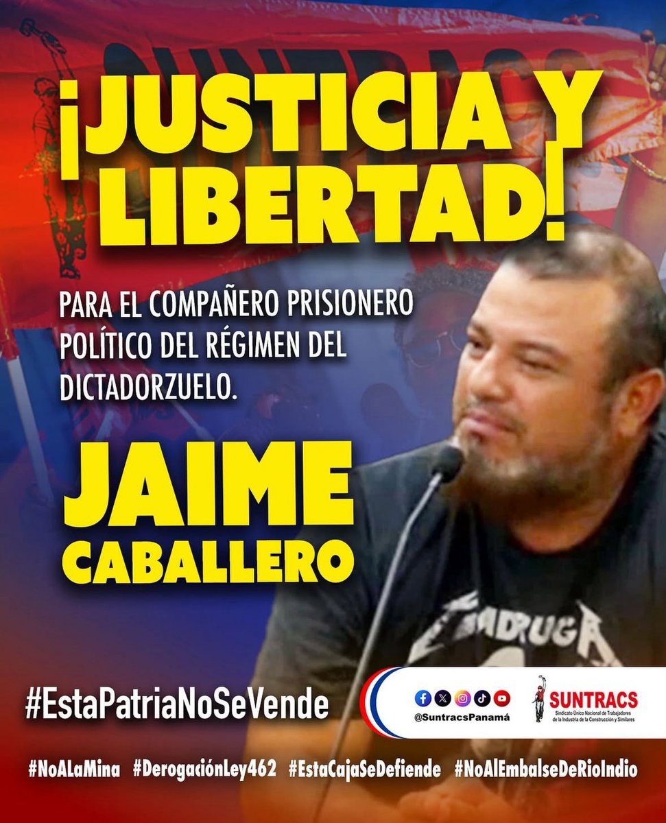ASOPROF30's tweet image. PRESO POLITIcO/ cuando los gobernantes se quedan sin argumentos se embrutecen y usan todo el aparato del Estado para matar, enjuiciar, desaparecer etc. Critican otros sistemas y el que vive Panamá es peor. @cafecnn @ @teleSURtv @CNNEE