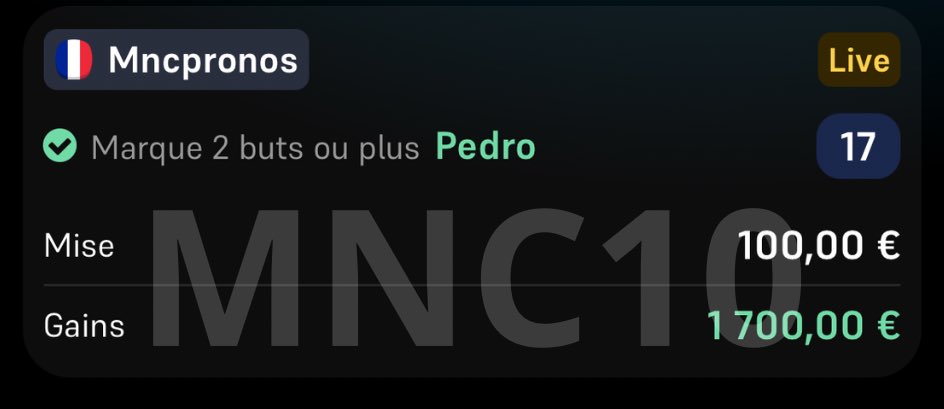 Mnc10_'s tweet image. qui veut des freebets Winamax ? RT🔁 et met en commentaire ton pseudo wina #TeamMNC 

Je vais donner 2x20€ au hasard , tirage demain vers 15h