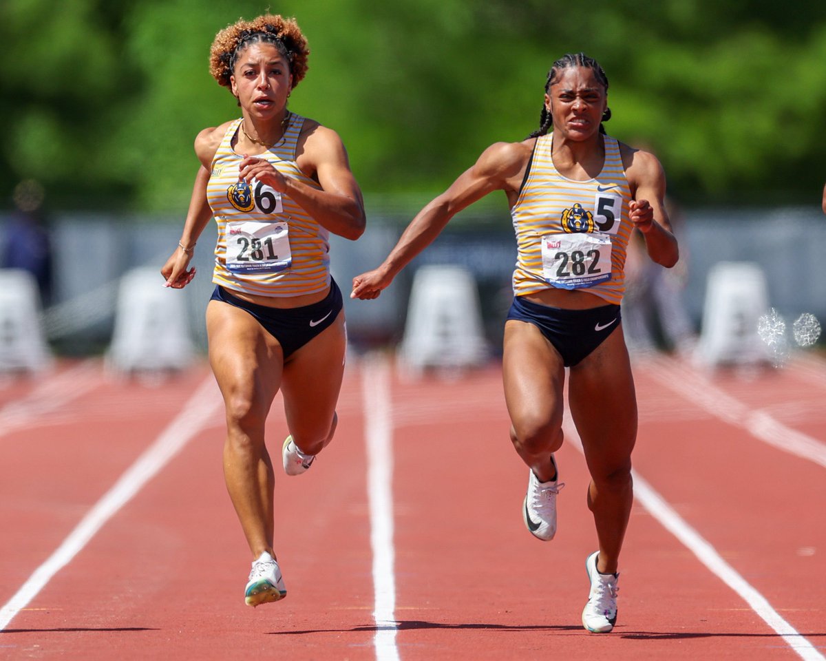 Murray State XCTF (@racersxctf) on Twitter photo MVC Championship in Carbondale. <a href="/MVCsports/">Missouri Valley Conference</a>
Congrats‼️ Faith Bostick & Serena Blackwood 2️⃣ & 5️⃣ in 100M.
🔗Live Results: shorturl.at/51jaz
#GoRacers 🏇 MVC Championship in Carbondale. <a href="/MVCsports/">Missouri Valley Conference</a>
Congrats‼️ Faith Bostick & Serena Blackwood 2️⃣ & 5️⃣ in 100M.
🔗Live Results: shorturl.at/51jaz
#GoRacers 🏇