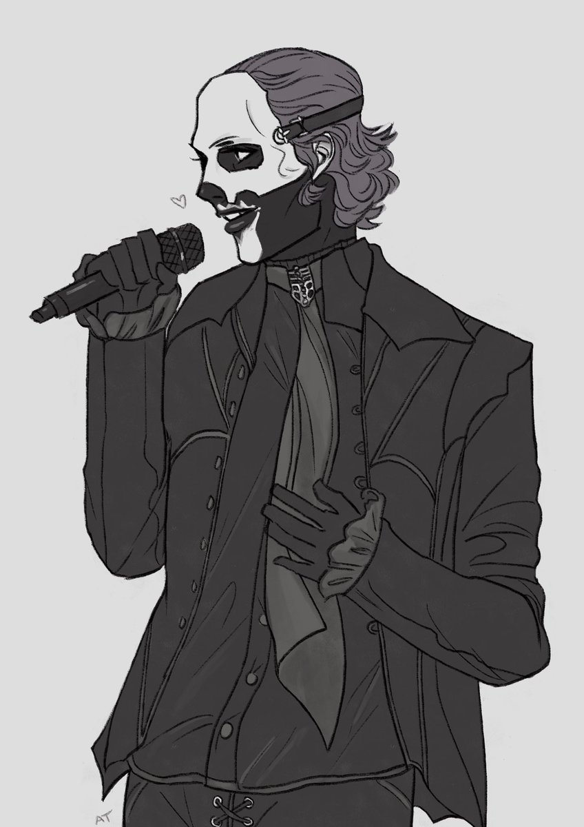 Atmostis's tweet image. #ghost #perpetua #fanart #ghostband #papav #art