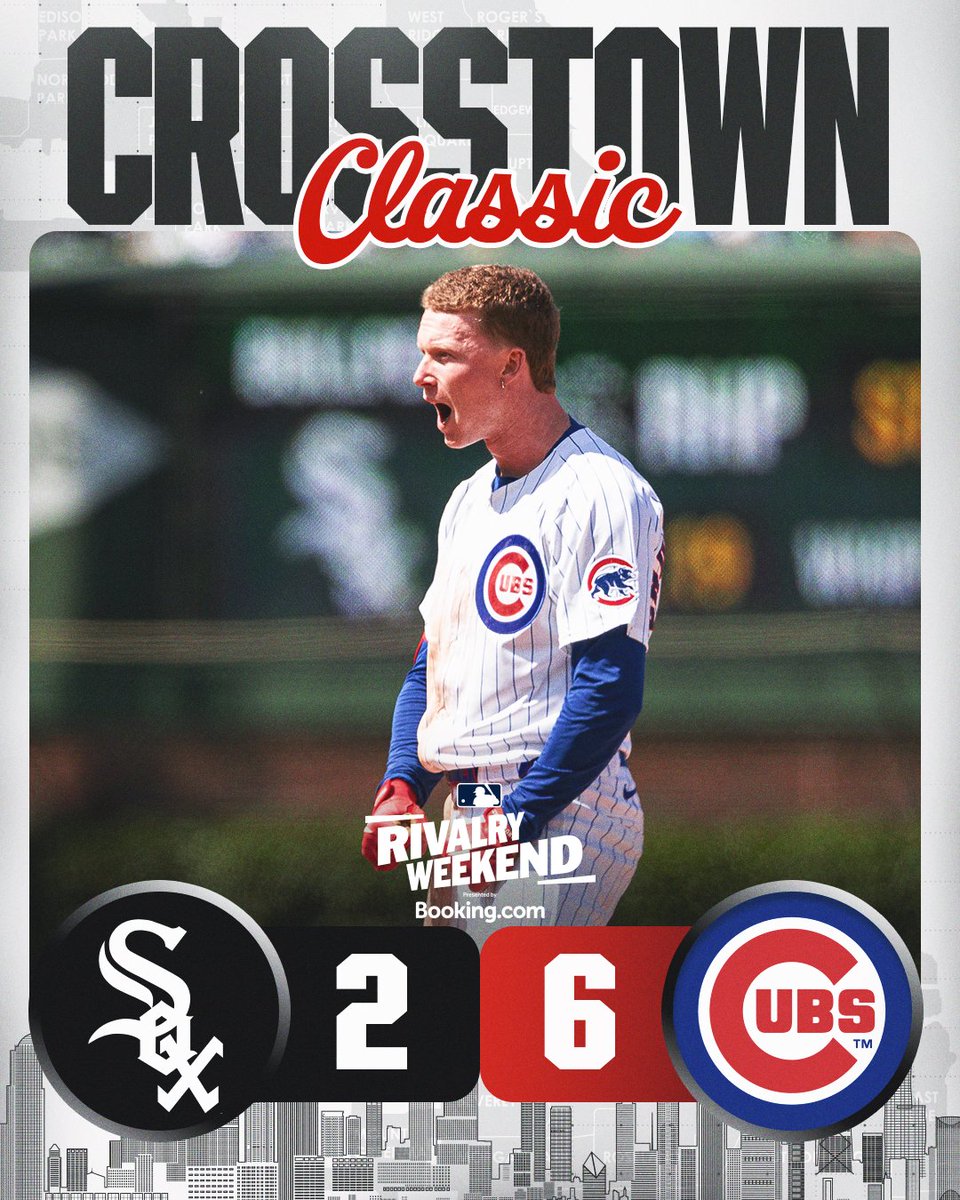 The <a href="/Cubs/">Chicago Cubs</a> win their 8th consecutive game against their crosstown rivals as they pick up the sweep. #RivalryWeekend