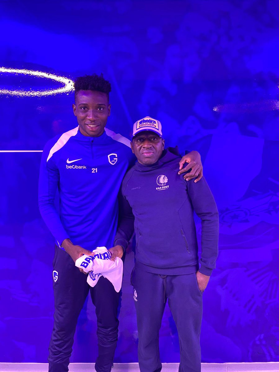 Nos trois fiertés en Belgique 🇧🇪 Ibrahima Sory Bangoura, Mohamed Piqué Soumah auteur de 90 Minutes pour son premier match en équipe première Professionnelle et Amadou Diallo Anderson Dasilva Pereira. Ce soir après le derby remporté par GENK 4-1 face à la Gantoise.