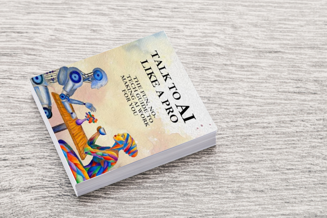 quotesrainsite's tweet image. AI isn’t magic. It just needs the right instructions. “Talk To AI Like A Pro” shows you how to talk to it like a human (not a robot). #HowToTalkToAI #DigitalAssistant  Buy Now --&amp;gt; allauthor.com/amazon/97341/