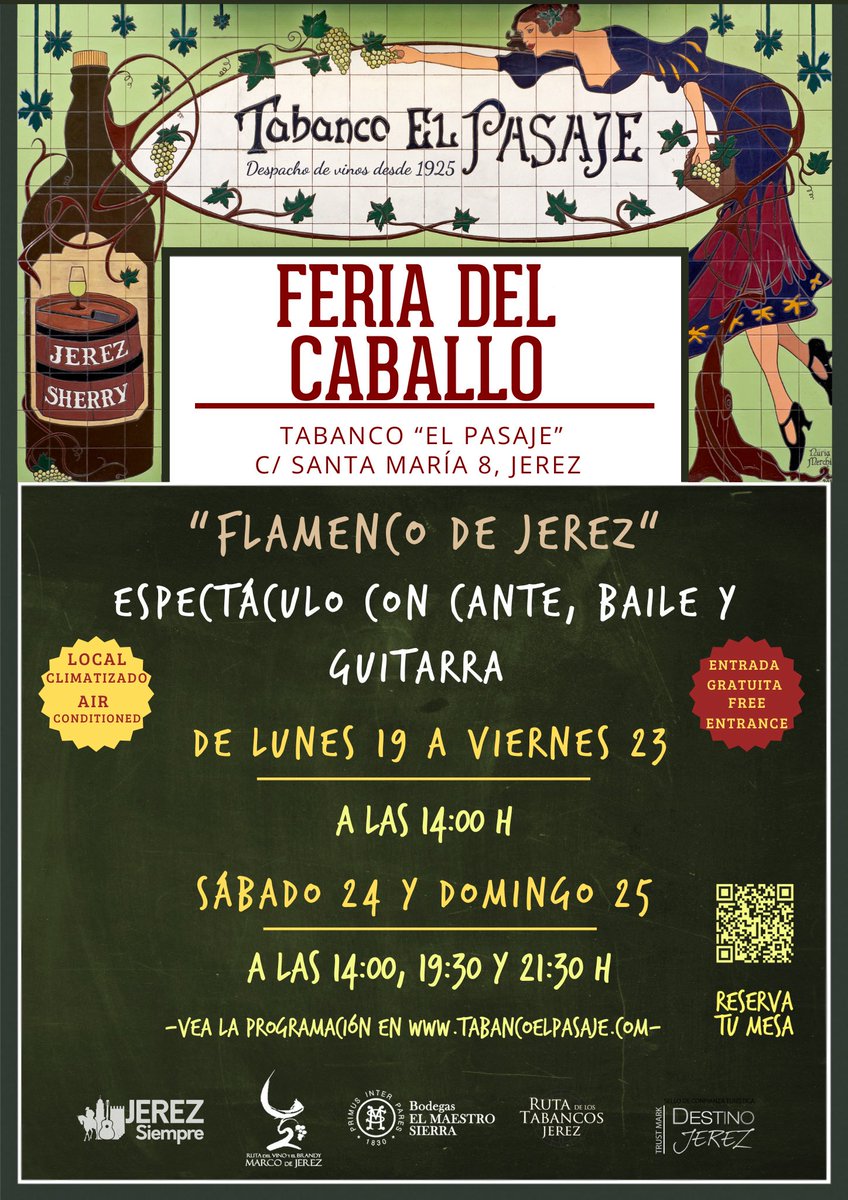 Tabanco El Pasaje -Vinos y Flamenco en Jerez- tweet media