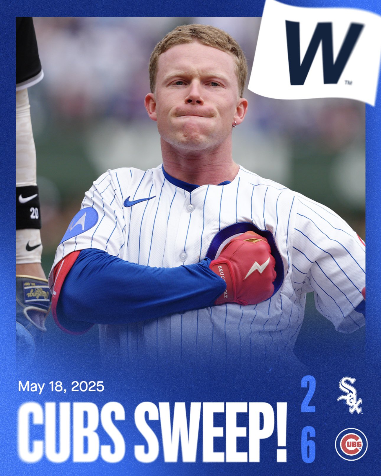 Cubs finish off White Sox for 8th straight win in rivalry series