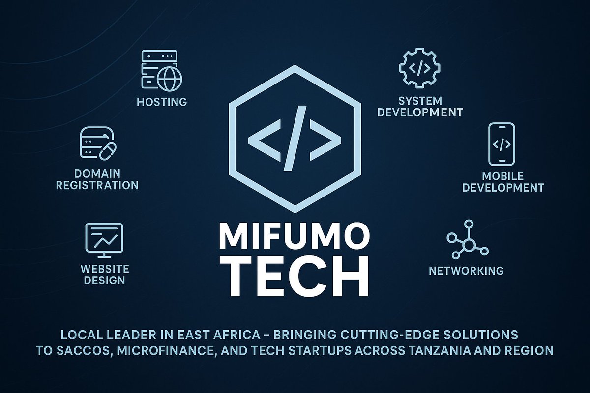 We are here to power your digital journey 

💼 Our Services Include:
🌍 Domain Registration
☁️ Hosting
🌐 Website Design
📱 Mobile App Development
💻 System Development 
📊 Data Analytics 

✅ Affordable Packages
✅ Expert Support
✅ Tanzanian-Based, Globally Minded 🌍