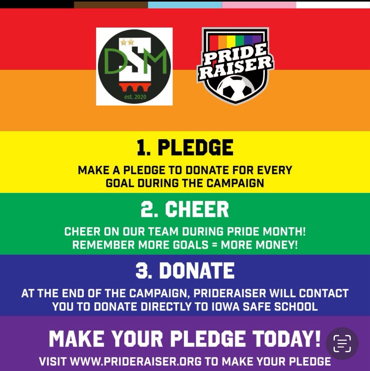 TheSocietyDSM (@thesocietydsm1) on Twitter photo We have started our <a href="/Prideraiser/">Prideraiser 🏳️🌈🖤🤎🏳️⚧️⚽</a> for 2025! Please consider making a pledge for <a href="/iowasafeschools/">Iowa Safe Schools</a> for each goal our <a href="/MenaceSoccer94/">Des Moines Menace</a> score in the month of June. <a href="/CaliiiCoach/">Charlie Latshaw III</a> has said we will be scoring more goals so let’s chip in to make a difference for the youth in our community We have started our <a href="/Prideraiser/">Prideraiser 🏳️🌈🖤🤎🏳️⚧️⚽</a> for 2025! Please consider making a pledge for <a href="/iowasafeschools/">Iowa Safe Schools</a> for each goal our <a href="/MenaceSoccer94/">Des Moines Menace</a> score in the month of June. <a href="/CaliiiCoach/">Charlie Latshaw III</a> has said we will be scoring more goals so let’s chip in to make a difference for the youth in our community