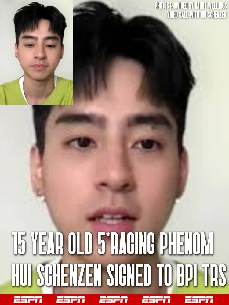 TRSNewsOfficial's tweet photo. 15 year old superstar Hui Schenzen has been signed to newly incorporated TRS team, Bud Performance Inc.

RETWEET TO CONGRATULATE HUI! https://t.co/9q0piO5PoR