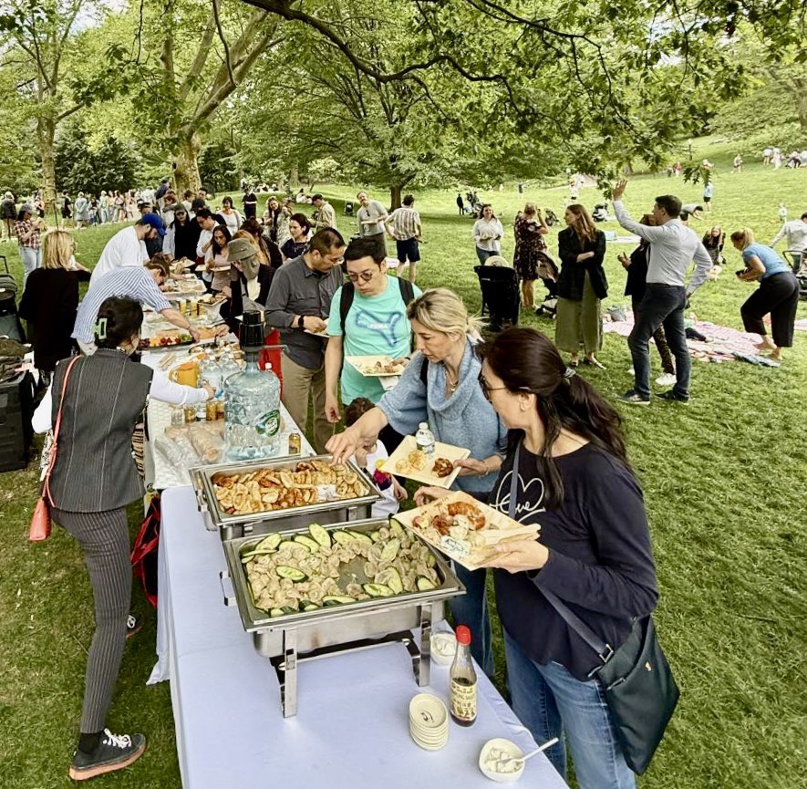 In celebration of the International Day of Families, the Missions of Mongolia &amp; Austria warmly welcomed colleagues to the first UN Family Picnic in Central Park — a cheerful moment of “Gemütlichkeit” in the spirit of togetherness and the UN family. #InternationalDayOfFamilies
