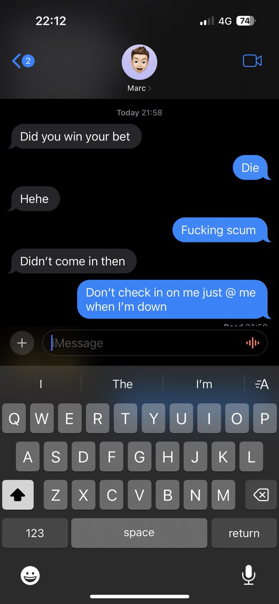 Your mates ain’t your mates, scumbags