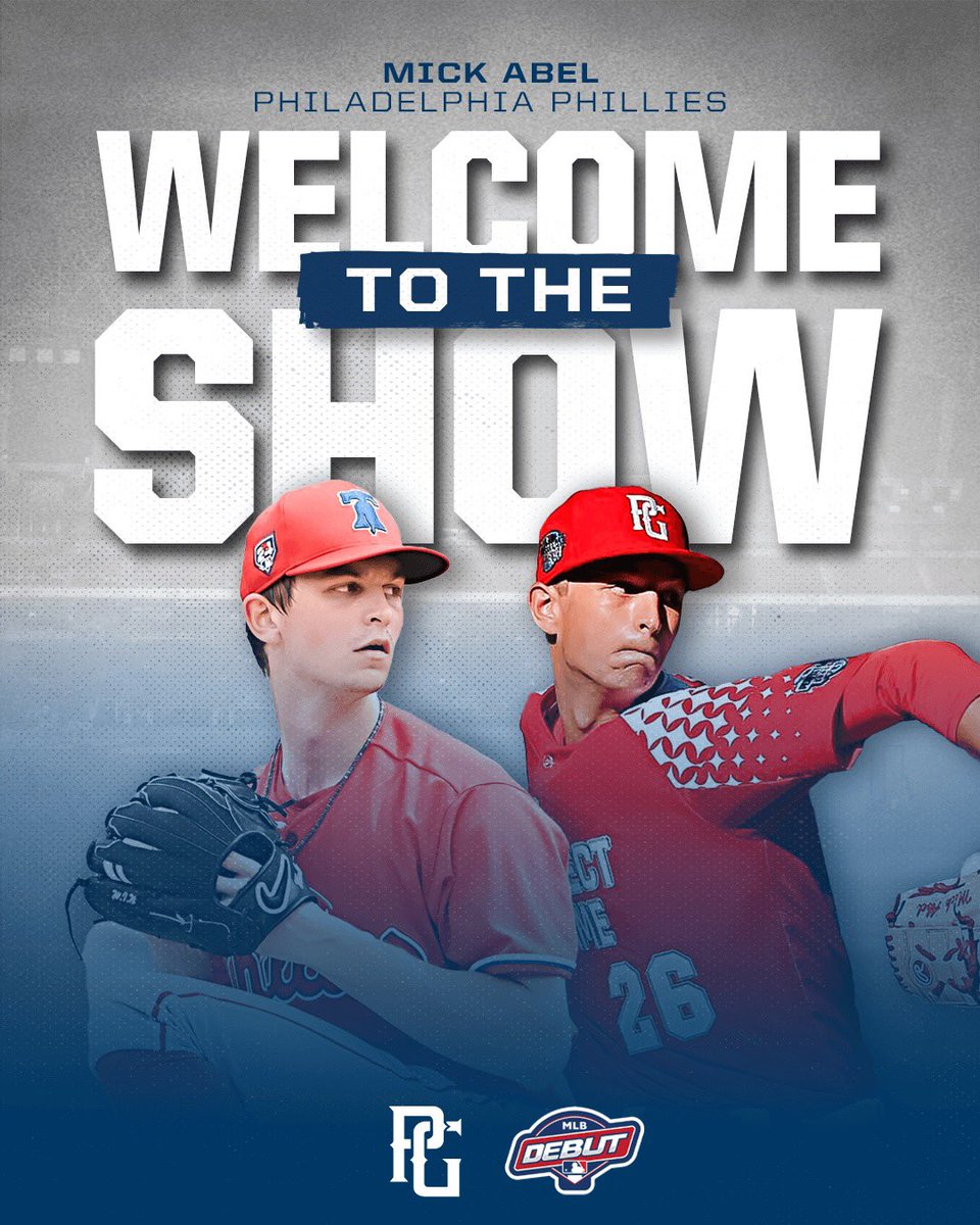 Perfect Game USA (@perfectgameusa) on Twitter photo Just a casual 6 shutout innings with 9 Ks 🫢
Congrats to 2016 Select Fest Alum & 2019 PG All-American Mick Abel on a stellar MLB Debut with the <a href="/Phillies/">Philadelphia Phillies</a>! Just a casual 6 shutout innings with 9 Ks 🫢
Congrats to 2016 Select Fest Alum & 2019 PG All-American Mick Abel on a stellar MLB Debut with the <a href="/Phillies/">Philadelphia Phillies</a>!