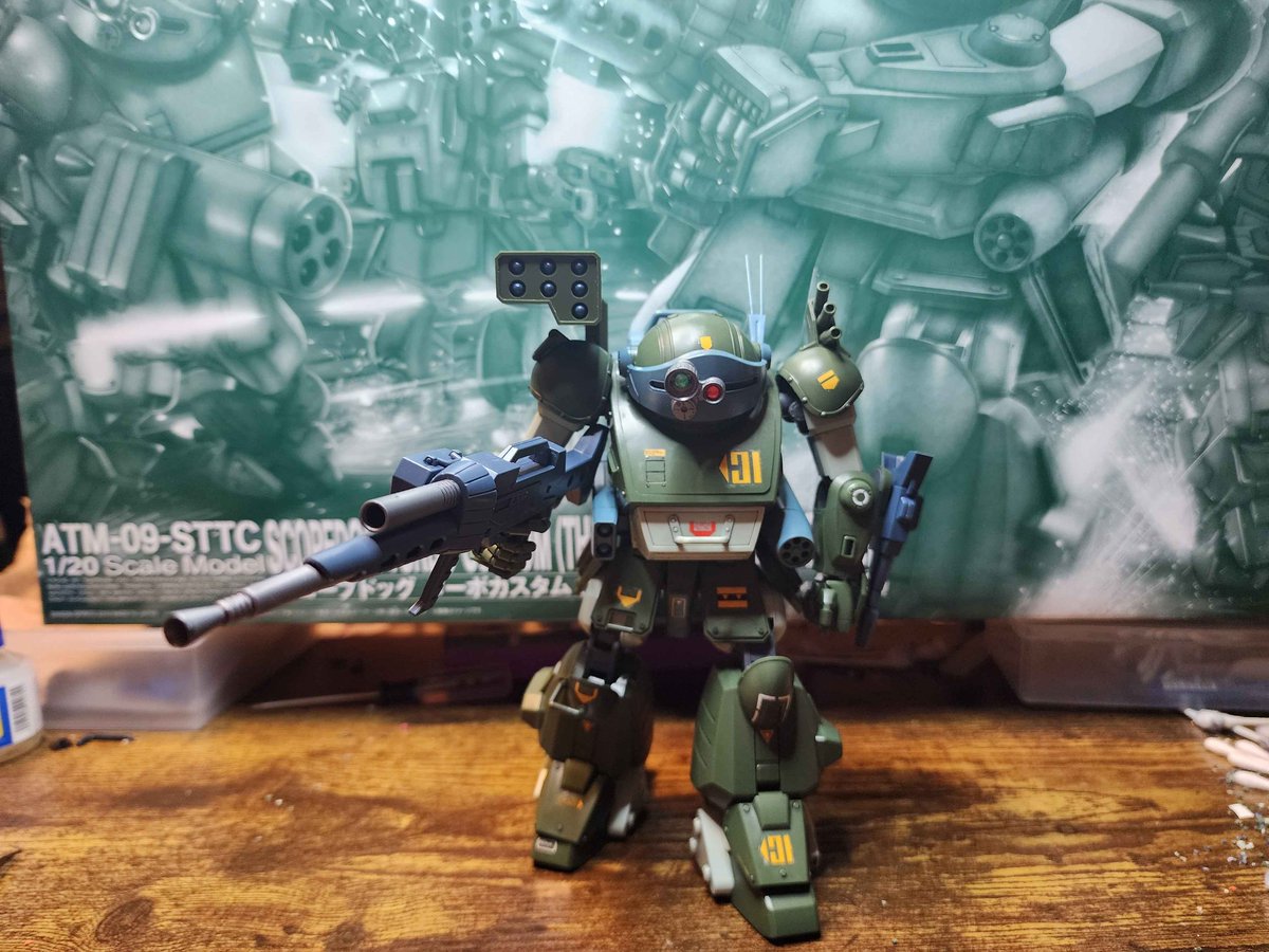 1/20 SCOPEDOG TURBO CUSTOM (THE LAST RED SHOULDER Ver.)