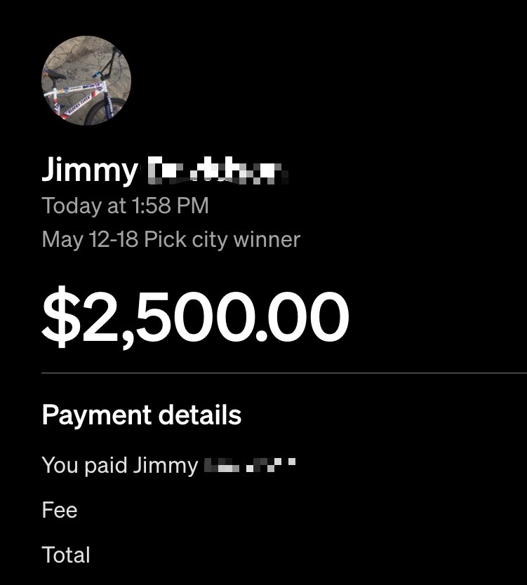 PickCityHQ's tweet image. Anyone else want $2,500? 😎