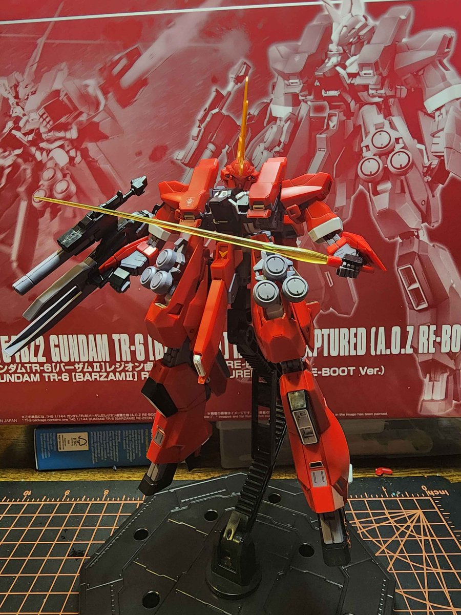hg [BARZAMⅡ] RE-ZEON CAPTURED (A.O.Z RE-BOOT Ver.)