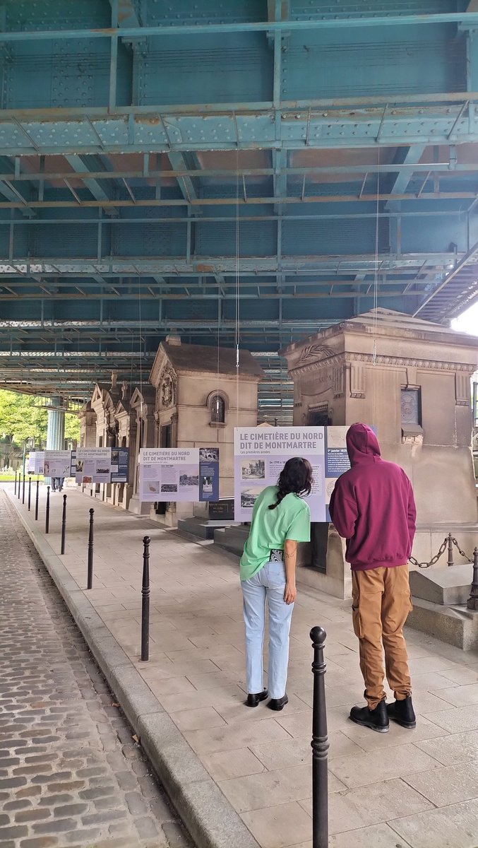 ArnaudSCHNHR's tweet image. Printemps des cimetières 2025 🌷🪦
Après une matinée plutôt calme, la célébration du bicentenaire du cimetière de Montmartre a connu un franc succès !