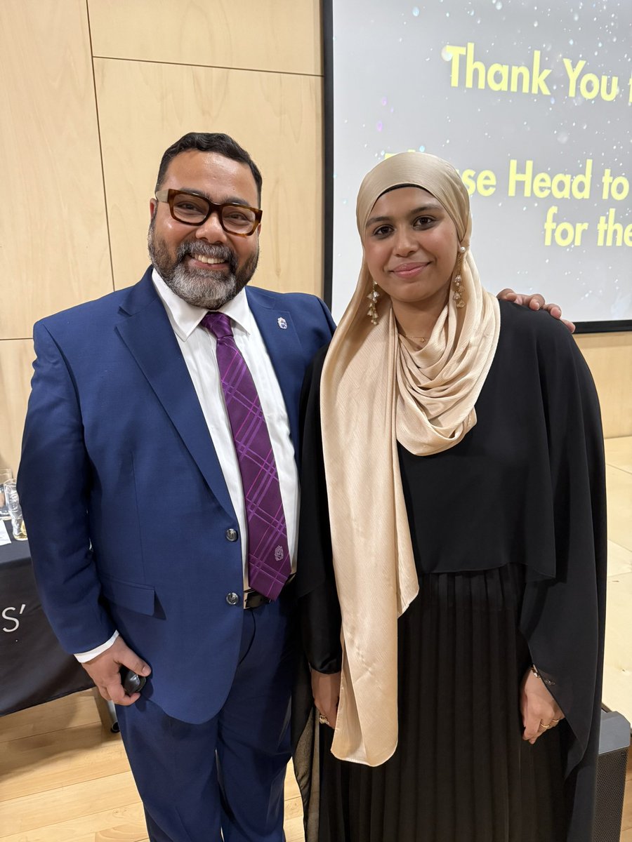 Nothing beats being recognised by our students. The <a href="/aston_union/">Aston SU</a> Awards are a yearly highlight—celebrating brilliant staff, reps &amp; student leaders. Honoured to join Juan, Afia, Karina, Sayeed &amp; Taher to celebrate our Aston stars. 🌟 #AstonUniversity #StudentVoice #SUAwards