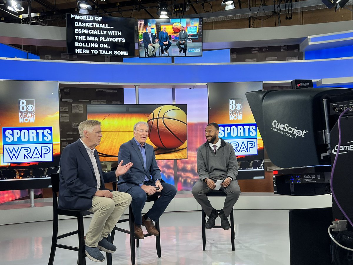 Watch the full segment from my “SportsWrap” debut on 8 News Now:

youtu.be/xbiL-_4CcZQ

Huge thanks to Chris &amp; Ron for having me. Looking forward to more!