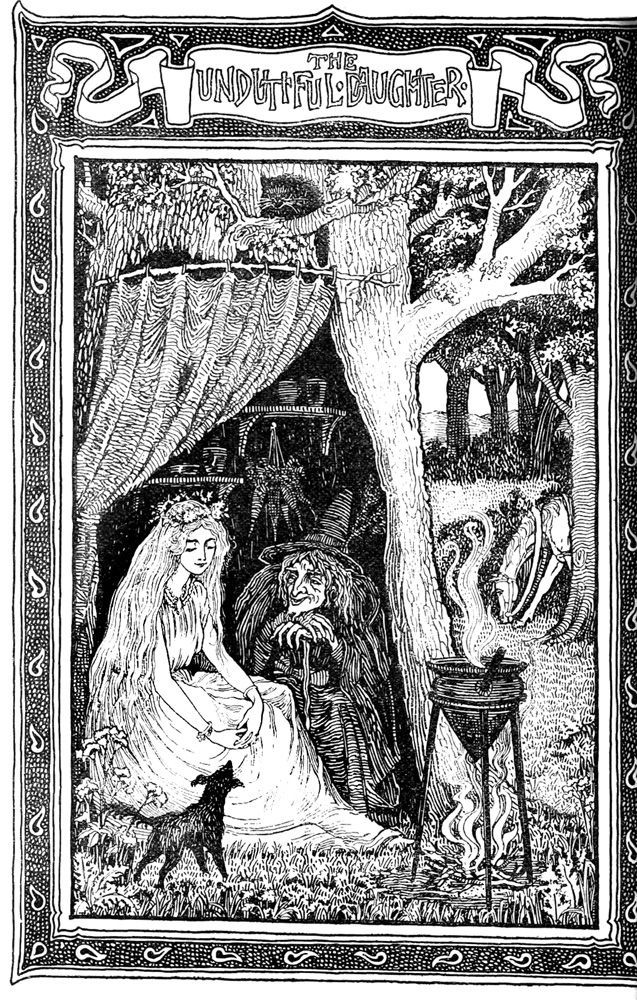'Old English Fairytales' illustrated by F. D. Bedford, 1895.

#Fairytale #illustrationart