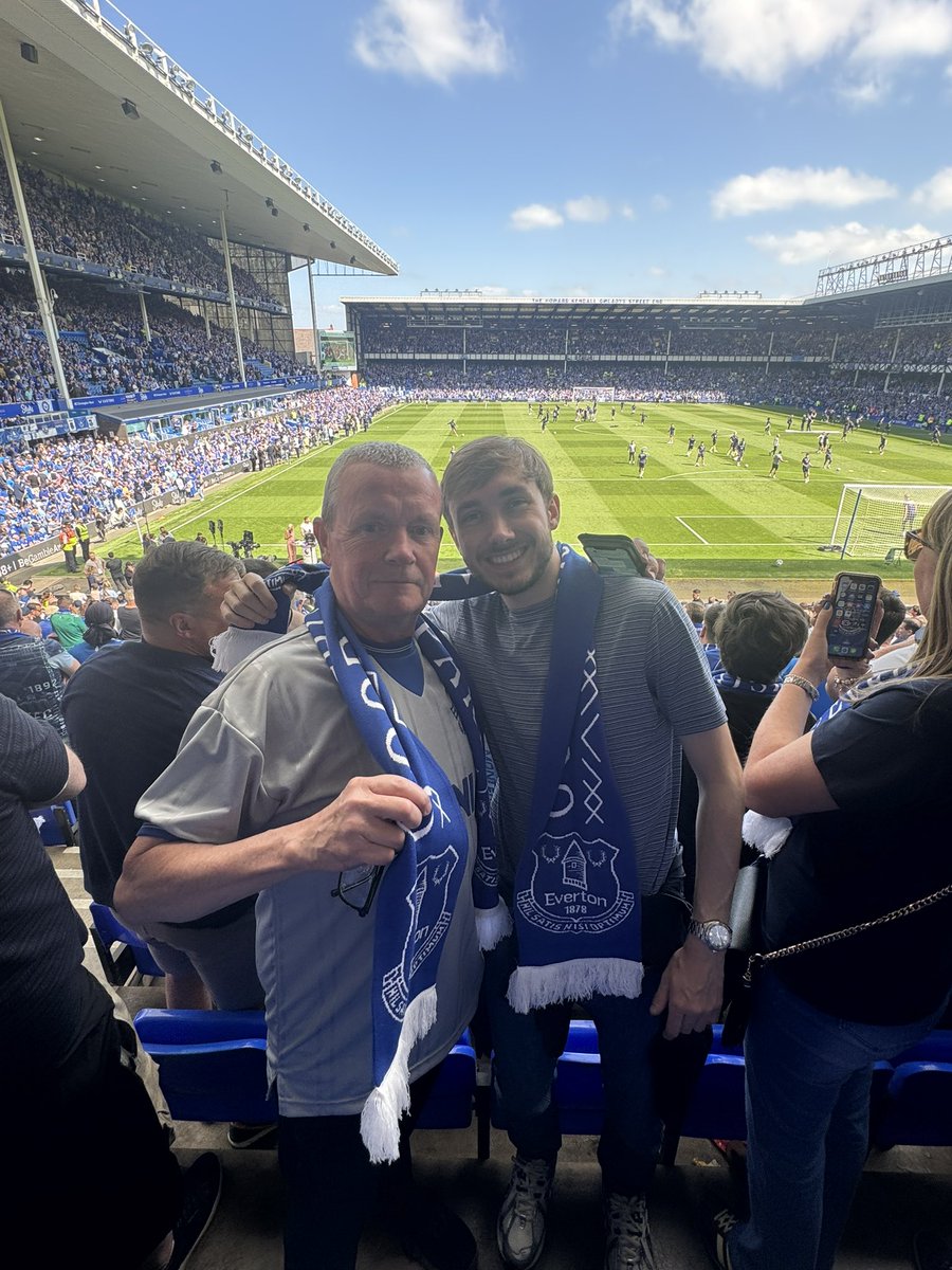Some wonderful memories at the grand old lady, moving away from the family next season. Onwards and upwards fair play to the main man <a href="/DonalMorgan8/">Donal Morgan</a> having to sit next to me for 13 years, going to miss it 💙<a href="/Everton/">Everton</a>