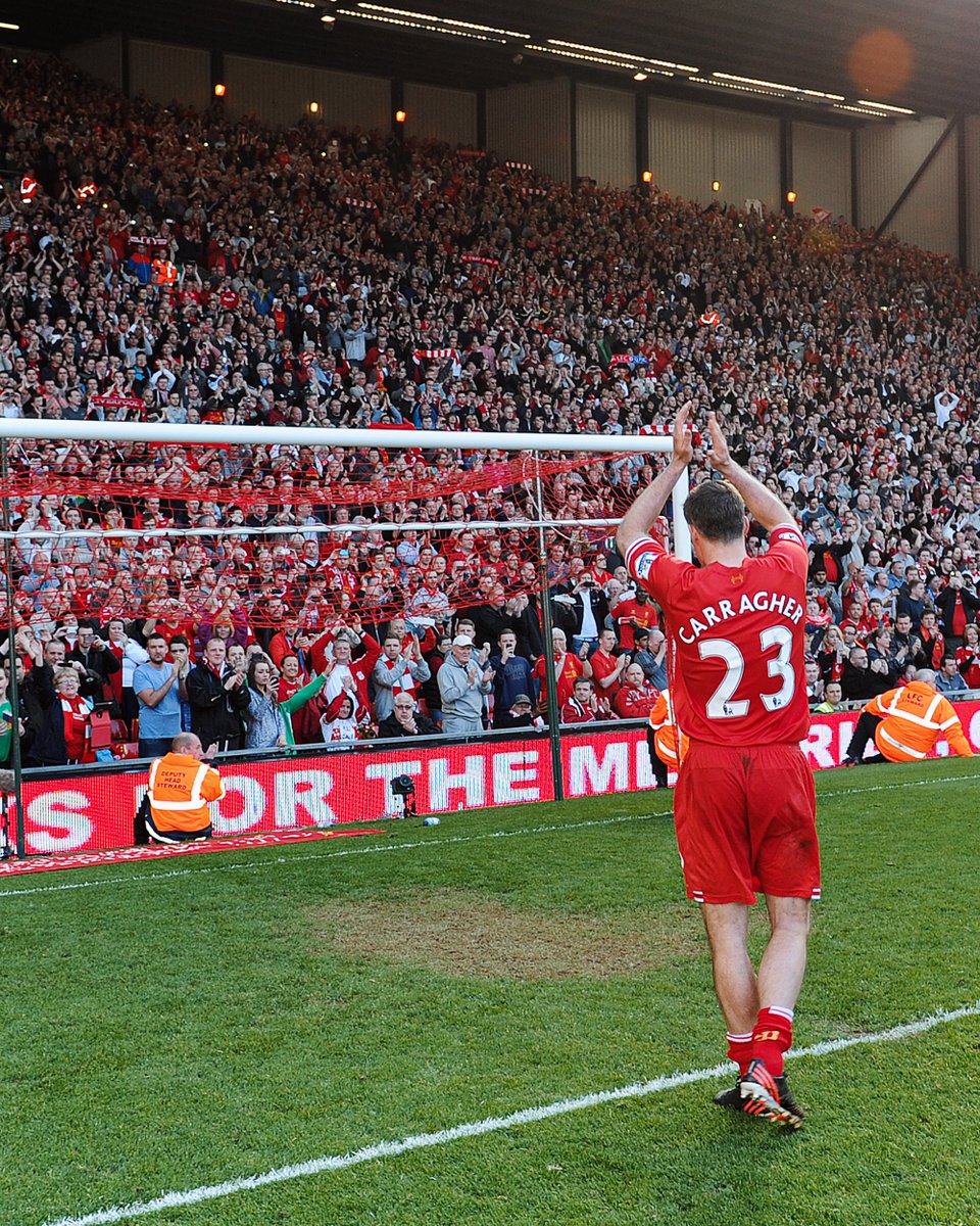LFC's tweet photo. .@Carra23 on his 737th and final appearance for the Reds ✨

19/05/13 🗓️ https://t.co/hAMPczLK2r