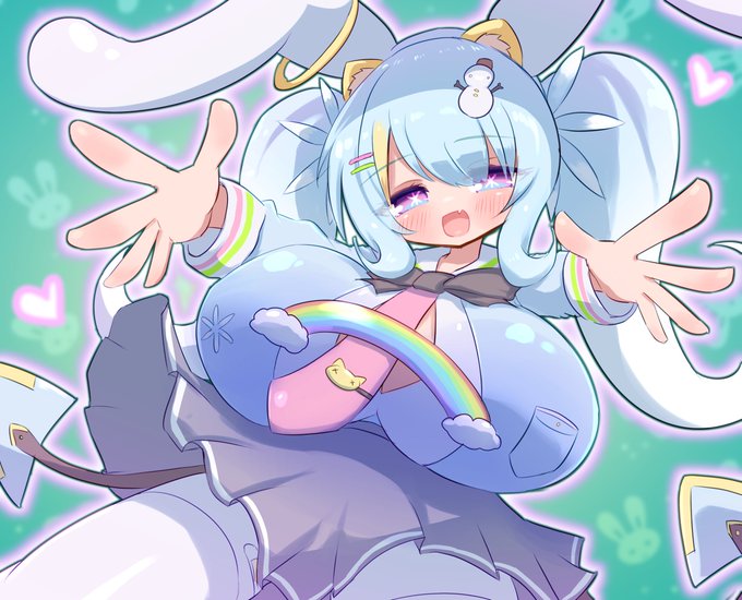 よそのこのねぉんちゃん⛄🐰 