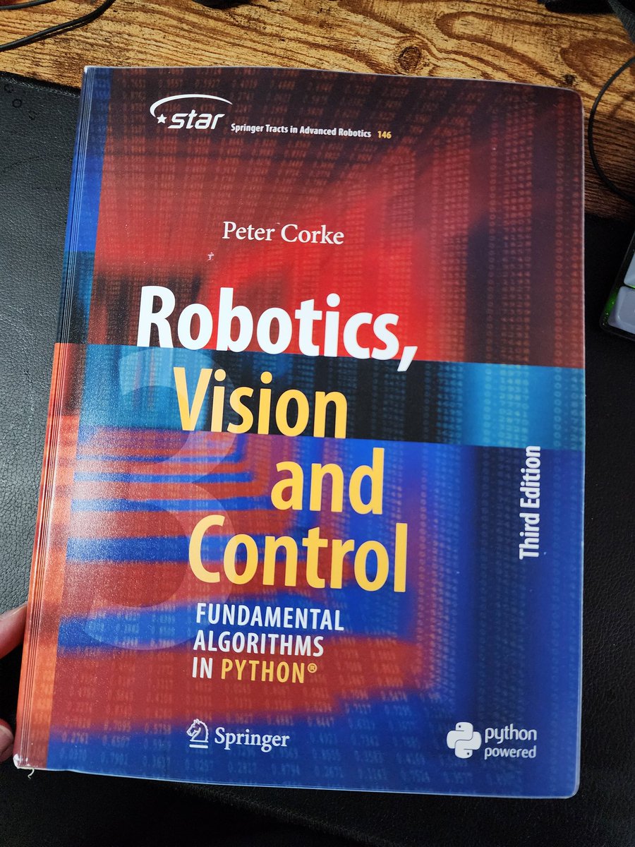 Any favorite books or resources you have on robotics?
