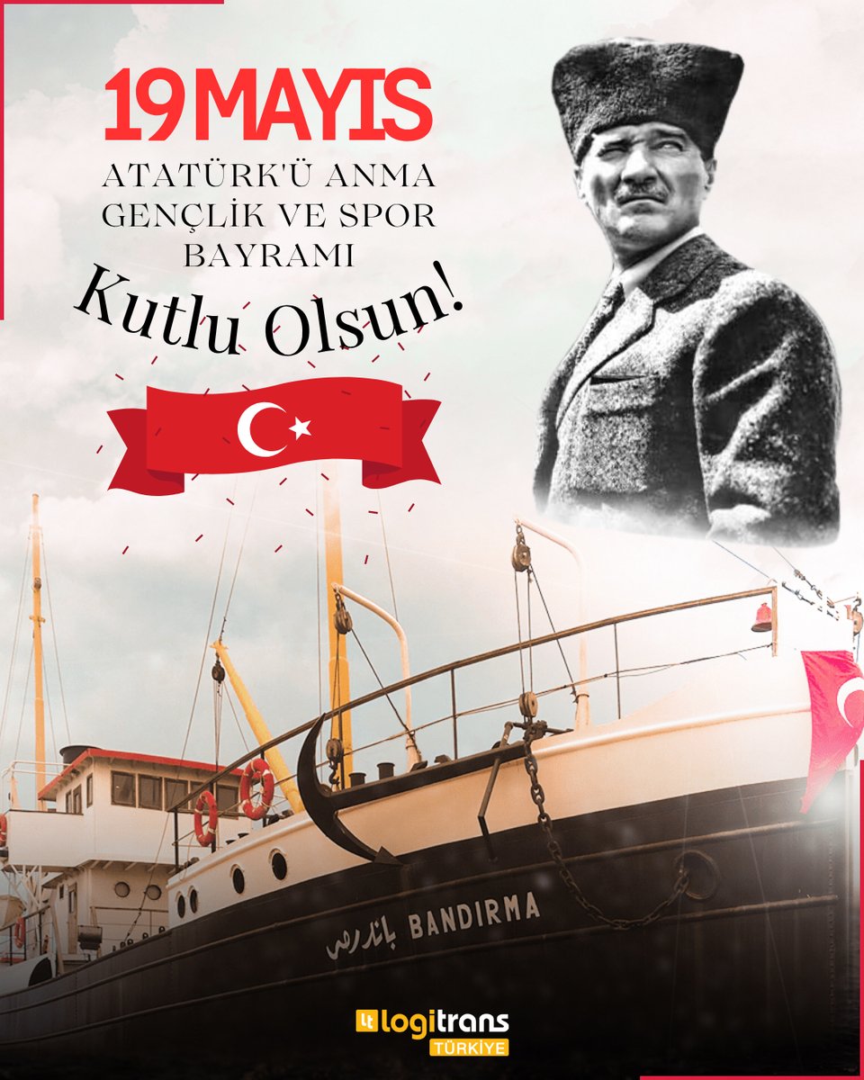 19 Mayıs Atatürk'ü Anma, Gençlik ve Spor Bayramı Kutlu Olsun