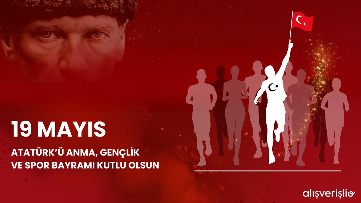 Samsun’da yakılan meşale, bugün de yeniliğin ve özgürlüğün ilham kaynağı olmaya devam ediyor. 19 Mayıs Atatürk’ü Anma, Gençlik ve Spor Bayramı kutlu olsun! 🇹🇷

#19MayısAtatürküAnmaGençlikveSporBayramı #Atatürk #OnuAnıyoruz
