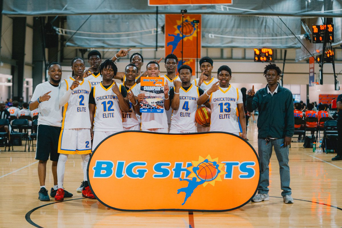BigShotsGlobal's tweet photo. #BIGSHOTS #CarolinaOpen 

🏆16U GOLD CHAMPIONSHIP🏆

Chucktown Elite 38 
MVP: 2 Herman Smith 20 

Runner Up: Flight 22 Elite 37 https://t.co/NtT2u5zbJd
