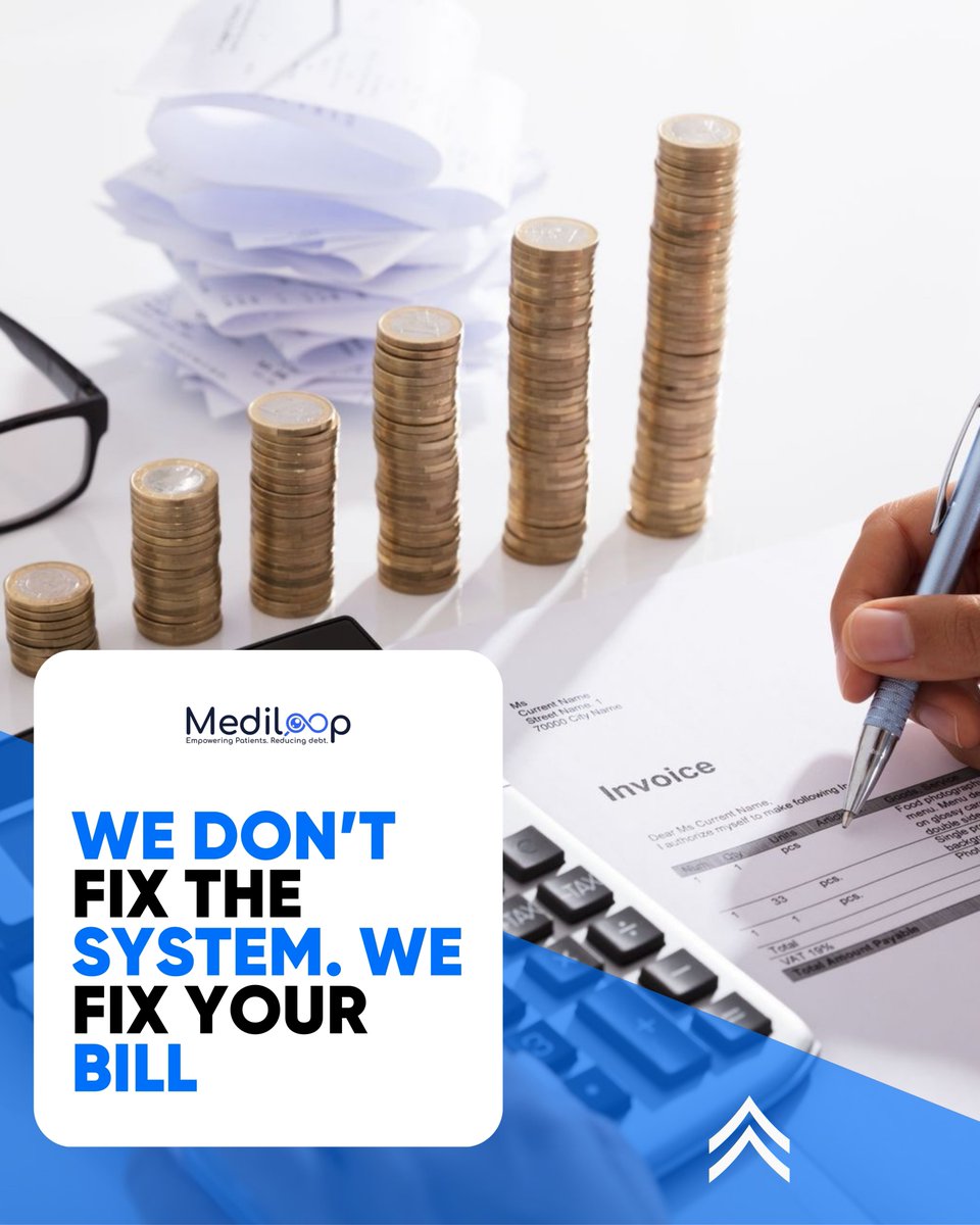 medi_loop's tweet image. And that’s a start.
We can’t change everything overnight — but we can help you fight back against unfair charges, one bill at a time.

#FixYourBill #ChangeStartsSmall #TechForPatients #BetterBilling #MediLoop
