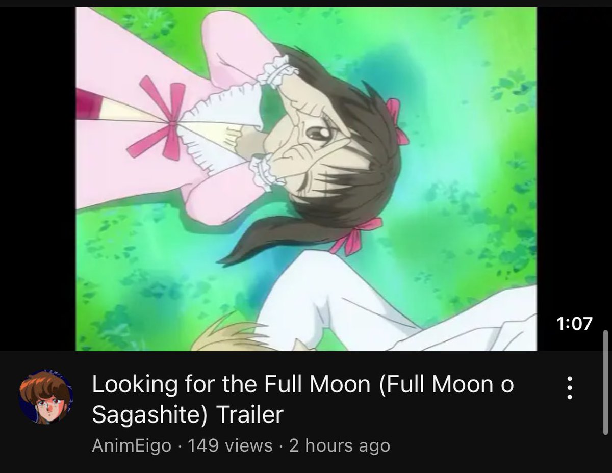 TIL <a href="/AnimEigo/">AnimEigo</a> is re-releasing Full Moon this year 🤩🥹🩷 youtu.be/7L2DIzGuPPw?si…