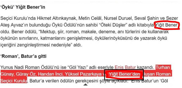 GENÇLER İÇİN 1 DAKİKADA EDEBİYAT ÖDÜLLERİ
EDEBİYAT ÖDÜLLERİ BİR ÇEŞİT "HEDİYELEŞME"DİR.
Yunus Nadi Ödülleri’ni son 15 yılda 12 kez Can Yayınları almıştır; jürideki 5 yazarın 4’ü Can yayınlarının yazarları, bunlardan birisi de editörüdür.

Can Yayınları’nın editörü Faruk Duman’ın
