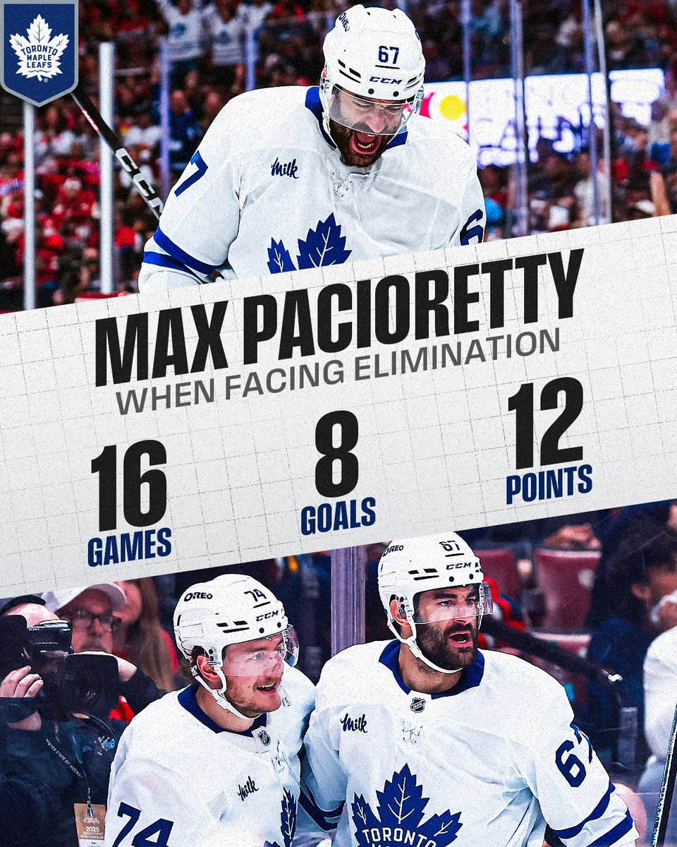 Patches knows a thing or two about coming through in the clutch 💪 #StanleyCup 

📺: <a href="/FlaPanthers/">Florida Panthers</a> vs. <a href="/MapleLeafs/">Toronto Maple Leafs</a> #Game7 TONIGHT at 7:30p ET on <a href="/NHL_On_TNT/">NHLonTNT</a>, <a href="/SportsonMax/">HBO Max Sports</a>, <a href="/Sportsnet/">Sportsnet</a>, and <a href="/TVASports/">TVA Sports</a>