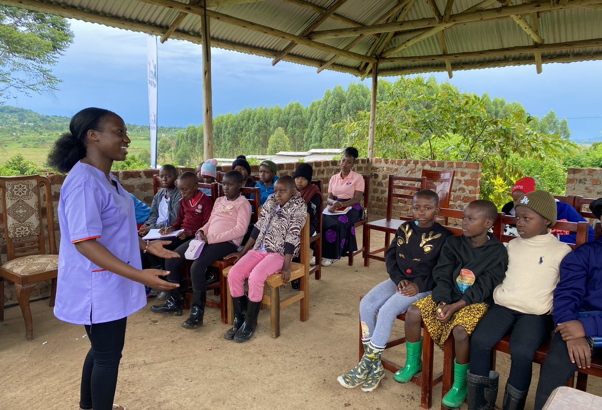 Peshdfoundation's tweet photo. Our goal during this camp was to not only address the misconceptions around menstrual periods but also mental health effects that result from unaddressed menstrual period challenges.

#menstrualhealth
#menstrualchallenges https://t.co/bbVlSYdOti