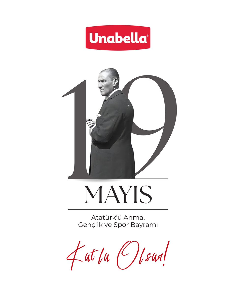 Milli mücadelemizin başlangıcı olan 19 Mayıs’ı kutluyor, Atatürk’ü ve kahramanlarımızı saygıyla anıyoruz. 19 Mayıs Atatürk’ü Anma, Gençlik ve Spor Bayramı Kutlu Olsun! ❤️

#19mayısatatürküanmagençlikvesporbayramı