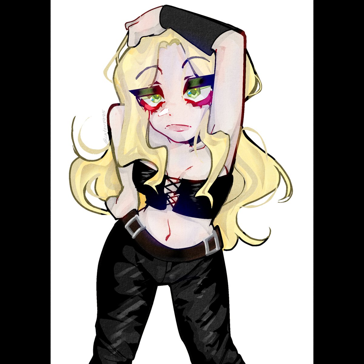 iatev1995's tweet image. #DevilMayCry #Trish #fanart
