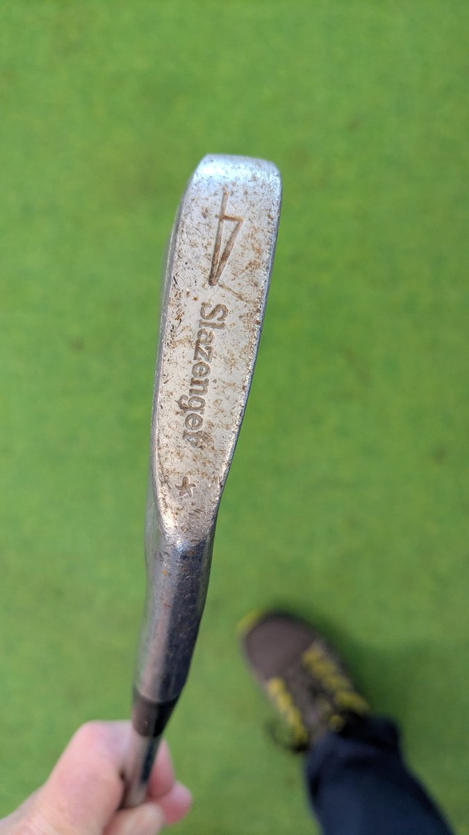 Sandy Jamieson (@jamogolf) on Twitter photo This turned up at #publicgolf another lovely looking Slazenger iron that I haven't seen before <a href="/RossBakerGolf/">Ross Baker</a> do you know if it's Australian or English This turned up at #publicgolf another lovely looking Slazenger iron that I haven't seen before <a href="/RossBakerGolf/">Ross Baker</a> do you know if it's Australian or English