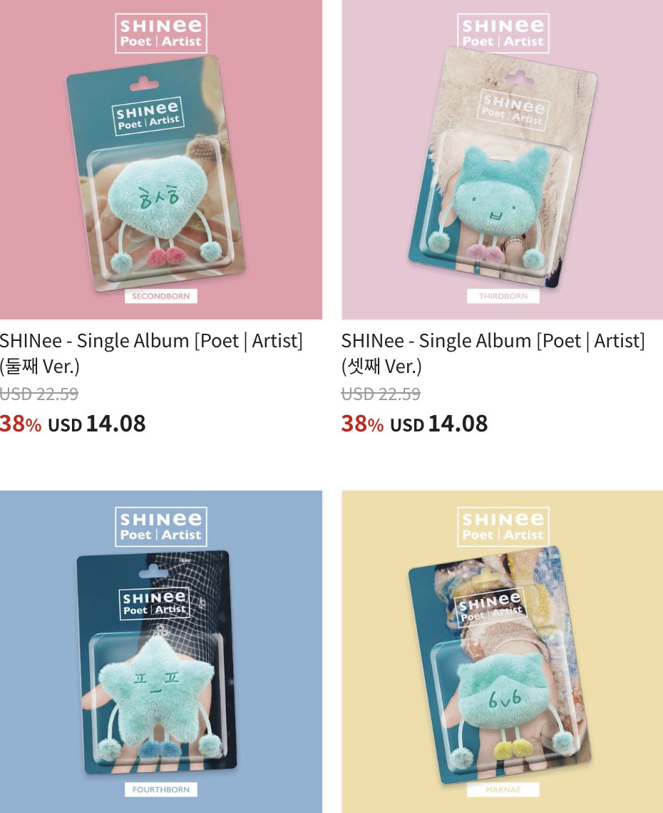 SHINee Poet | Artist Pre-order link at Ktown4u

🩵 SHINee - Single Album [Poet | Artist] is now OPEN ! 

You can order the [Albums] through FC LINK and get a 35~38% discount on the Ktown4u website until 2025.05.26  KST ! <a href="/Ktown4u_com/">Ktown4u_com</a>  
🛒 Fanclub Discount Link
➡️